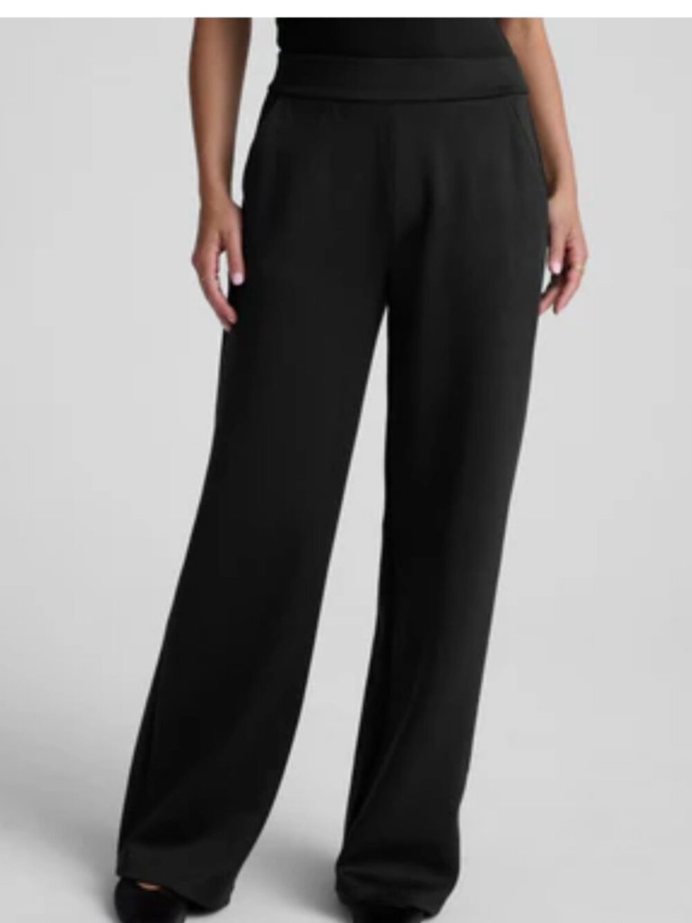 Beyond Yoga Black Wide Leg Pants